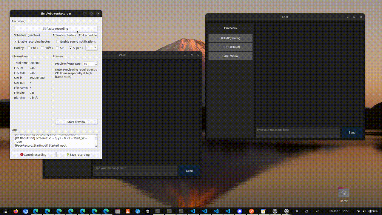 Laptop Ubuntu Environment