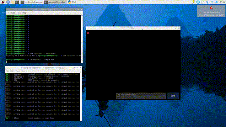 Raspberry Pi 3B+ (Client)